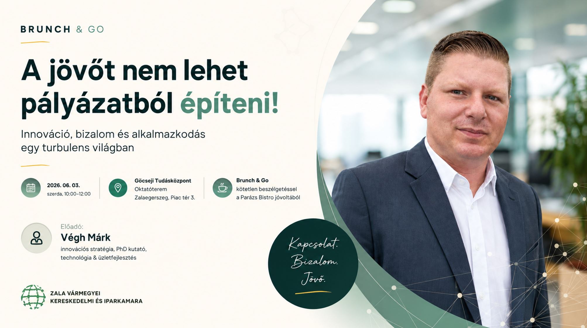 A jövőt nem lehet pályázatból építeni - ZVKIK előadás